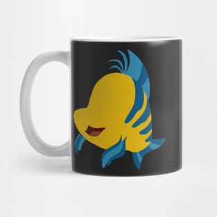 Yellow and Blue Fish Mug